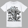 Black Metallic Chrome 6s DopeSkill T-Shirt True Love Will Kill You Graphic - White