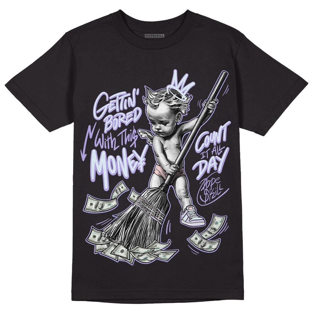 Easter Dunk Low DopeSkill T-Shirt Gettin Bored With This Money Graphic - Black