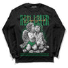 Nike SB x Jordan 4 “Pine Green” DopeSkill Long Sleeve T-Shirt Real Lover Graphic Streetwear - Black