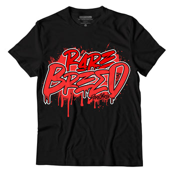 AJ 9 Chile Red DopeSkill T-Shirt Rare Breed Graphic