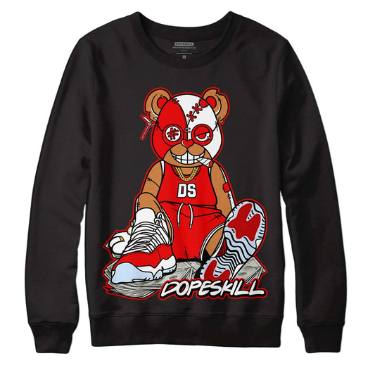 Cherry 11s DopeSkill Sweatshirt Greatest Graphic - Black