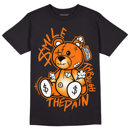 Wmns Dunk Low 'Magma Orange DopeSkill T-Shirt BEAN Streetwear - Black