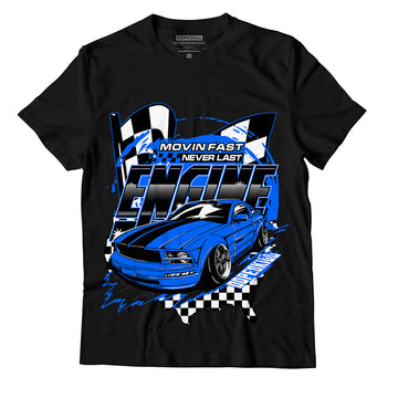 Yz 350 Boost V2 Dazzling Blue DopeSkill T-Shirt ENGINE Tshirt Graphic - Black 