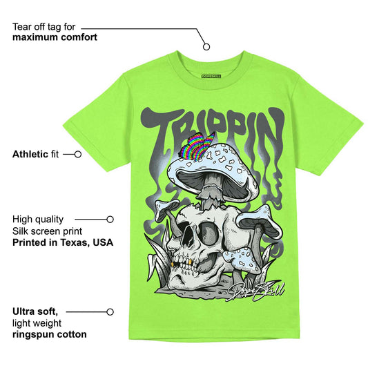 Green Bean 5s DopeSkill Green Bean T-shirt Trippin Graphic