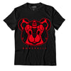 AJ 4 Red Thunder DopeSkill T-shirt SNK Bear Graphic