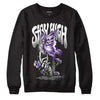 Dark Iris 3s DopeSkill Sweatshirt Stay High Graphic - Black 