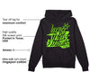 Neon Green Collection DopeSkill Hoodie Sweatshirt LOVE Graphic