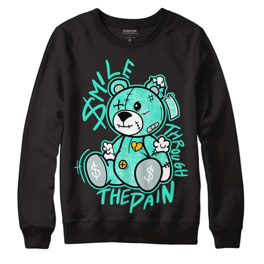 New Emerald 1s DopeSkill Sweatshirt BEAN Graphic - Black