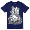 Midnight Navy 11s DopeSkill T-shirt MOMM Bear Graphic