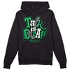 Jordan 3 WMNS “Lucky Green” DopeSkill Hoodie Sweatshirt Talk Is Chip Graphic Streetwear - Black