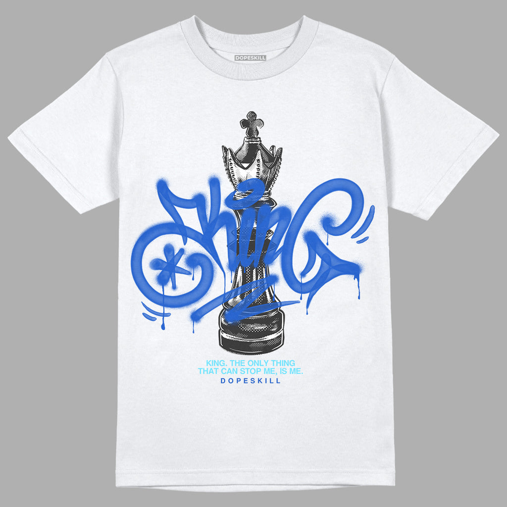 Dunk Low Argon DopeSkill T-Shirt King Chess Graphic Streetwear - White