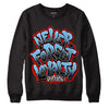 Travis Scott x Jordan 4 Retro 'Cactus Jack' DopeSkill Sweatshirt Never Forget Loyalty Graphic Streetwear - Black 