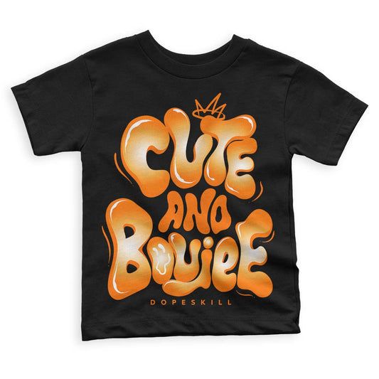 Wmns Dunk Low 'Magma Orange DopeSkill Toddler Kids T-shirt Cute and Boujee Graphic Streetwear - Black