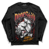 Cardinal 7s DopeSkill Long Sleeve T-Shirt Money On My Mind Graphic - Black 