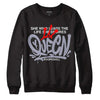 Jordan 13 Retro 'Black Flint' DopeSkill Sweatshirt Queen Graphic Streetwear - Black