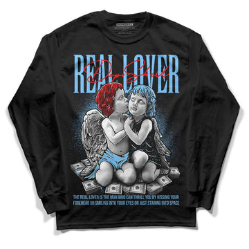 Travis Scott x Jordan 4 Retro 'Cactus Jack' DopeSkill Long Sleeve T-Shirt Real Lover Graphic Streetwear - Black 