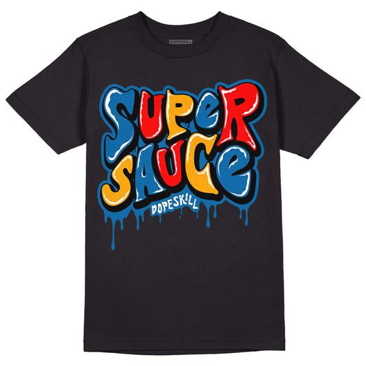 Messy Room 4s DopeSkill T-Shirt Super Sauce Graphic - Black