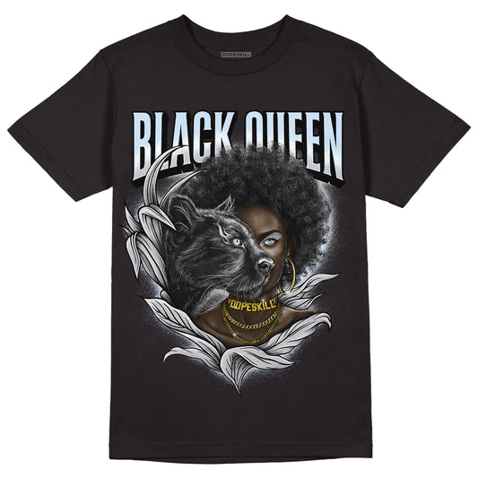 Jordan 11 Retro Low Cement Grey DopeSkill T-Shirt New Black Queen Graphic Streetwear - Black