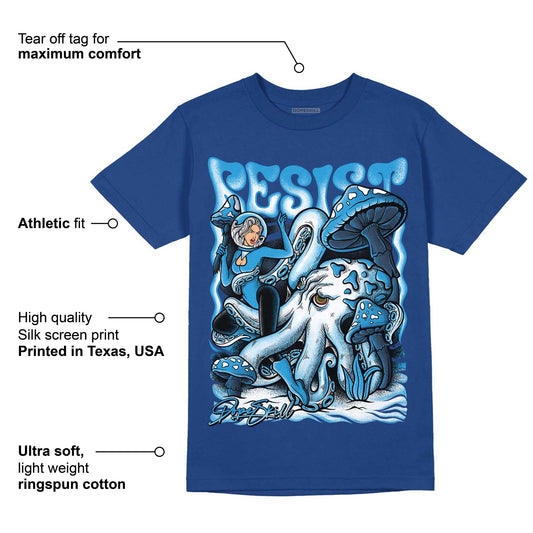 Brave Blue 13s DopeSkill Navy T-shirt Resist Graphic
