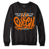 Wmns Dunk Low 'Magma Orange DopeSkill Sweatshirt Queen Graphic Streetwear - Black