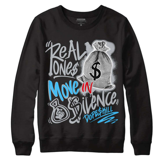 Dunk Low Lottery Pack Grey Fog DopeSkill Sweatshirt Real Ones Move In Silence Graphic - Black 
