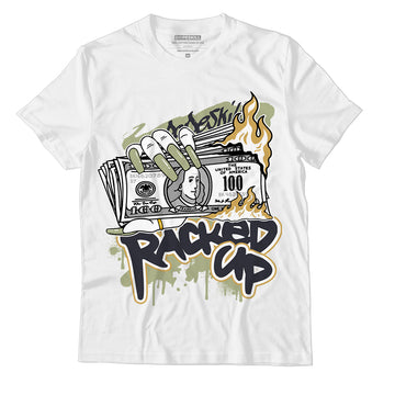 Jordan 5 Jade Horizon DopeSkill T-Shirt Racked Up Graphic - White 