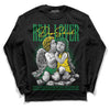 Dunk Low Reverse Brazil DopeSkill Long Sleeve T-Shirt Real Lover Graphic - Black