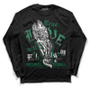 Gorge Green 1s DopeSkill Long Sleeve T-Shirt True Love Will Kill You Graphic - Black