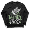 Jordan 4 Retro “Seafoam” DopeSkill Long Sleeve T-Shirt Juneteenth 1865 Graphic Streetwear - Black
