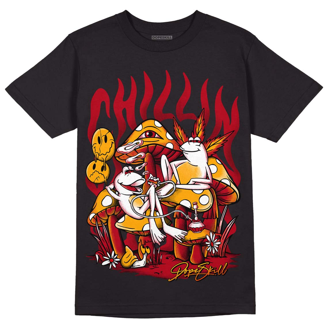 Cardinal 7s DopeSkill T-Shirt Chillin Graphic - Black 