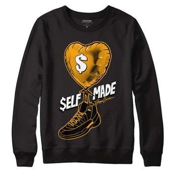 Black Taxi 12s DopeSkill Sweatshirt Self Made Graphic - Black 