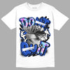 Hyper Royal 12s DopeSkill T-Shirt Don't Quit Graphic - White