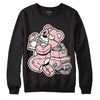 Jordan 1 High OG WMNS Washed Pink DopeSkill Sweatshirt Bear Steals Sneaker Graphic Streetwear - Black