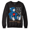 Jordan 3 Retro Wizards DopeSkill Sweatshirt Love Kills Graphic Streetwear - Black