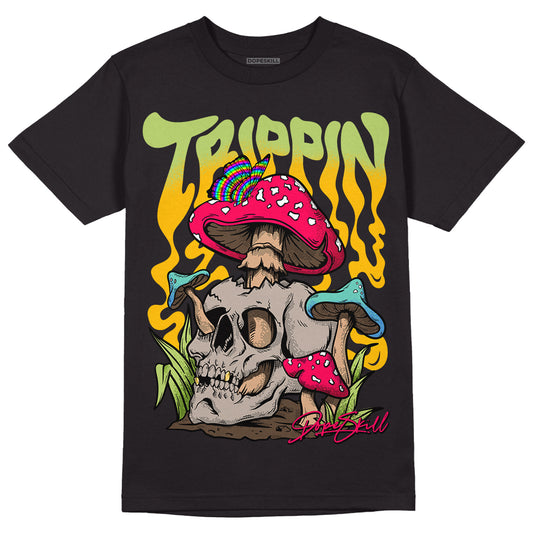 Limited DopeSkill T-Shirt Trippin Graphic - Black