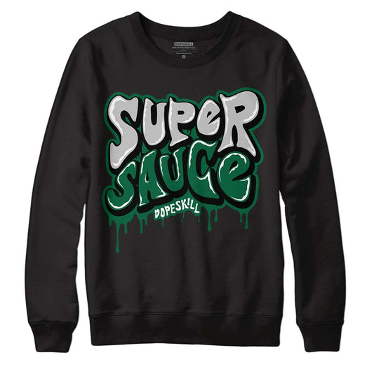 Gorge Green 1s DopeSkill Sweatshirt Super Sauce Graphic - Black 