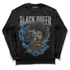 Jordan 3 Retro Wizards DopeSkill Long Sleeve T-Shirt New Black Queen Graphic Streetwear - Black