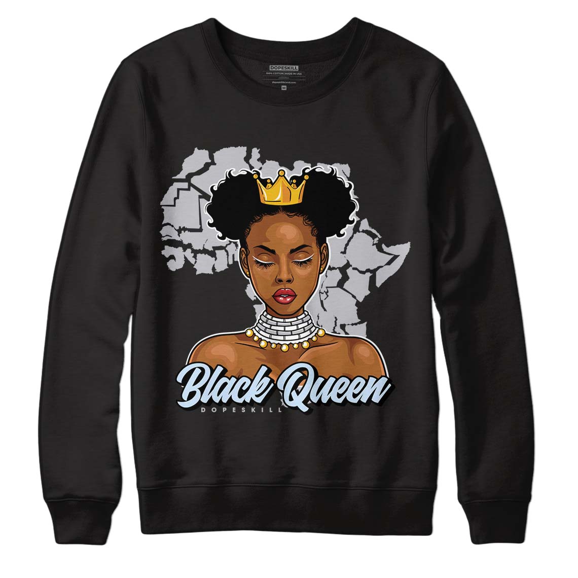 Jordan 11 Retro Low Cement Grey DopeSkill Sweatshirt Black Queen Graphic Streetwear - Black