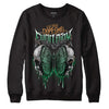 Nike SB x Jordan 4 “Pine Green” DopeSkill Sweatshirt DopeSkill Evolution Graphic Streetwear - Black