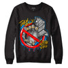 Fruity Pebbles Dunks DopeSkill Sweatshirt Takin No L's Graphic - Black