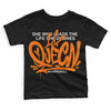 Wmns Dunk Low 'Magma Orange DopeSkill Toddler Kids T-shirt Queen Graphic Streetwear - Black