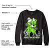 Neon Green Collection DopeSkill Sweatshirt MOMM Bear Graphic