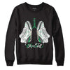 Jordan 3 WMNS “Lucky Green” DopeSkill Sweatshirt Breathe Graphic Streetwear - Black