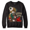 Safari Dunk Low DopeSkill Sweatshirt Broken Heart Graphic - Black