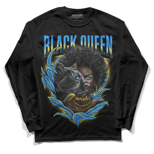 SB Dunk Low Homer DopeSkill Long Sleeve T-Shirt New Black Queen Graphic - Black 