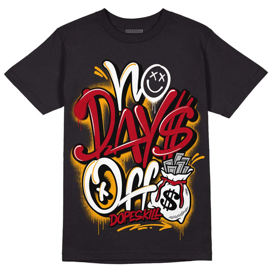 Cardinal 7s DopeSkill T-Shirt No Days Off Graphic - Black 