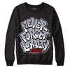 Jordan 13 Retro 'Black Flint' DopeSkill Sweatshirt Never Forget Loyalty Graphic Streetwear - Black