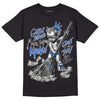 True Blue 1s DopeSkill T-Shirt Gettin Bored With This Money Graphic - Black