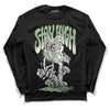 Jordan 4 Retro “Seafoam” DopeSkill Long Sleeve T-Shirt Stay High Graphic Streetwear - Black