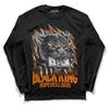 Wmns Dunk Low 'Magma Orange DopeSkill Long Sleeve T-Shirt Black King Graphic Streetwear - Black